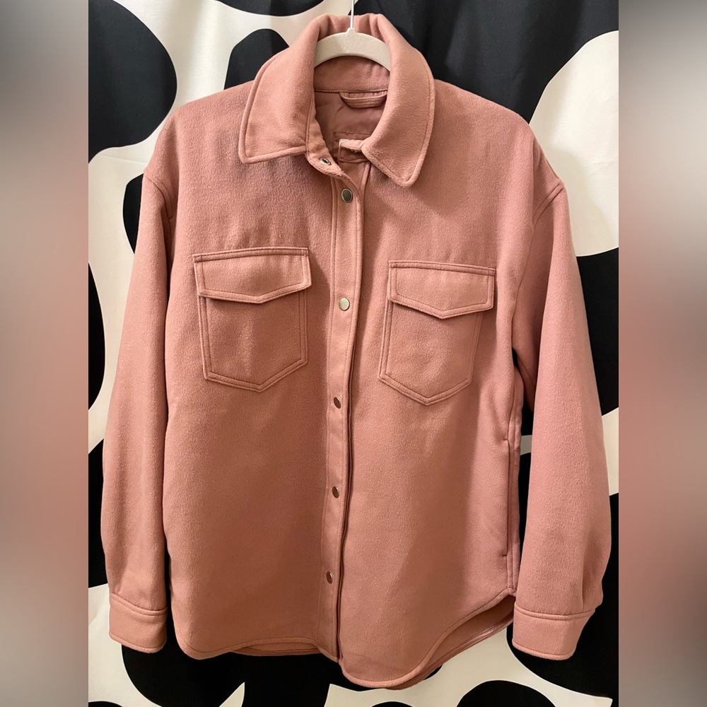 Abercrombie & Fitch Pink Shacket